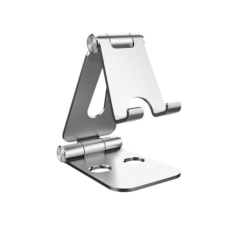 Riƙe Riƙen Waya ta Aluminum Desktop tare da Juyawar Angle Multi-Angle